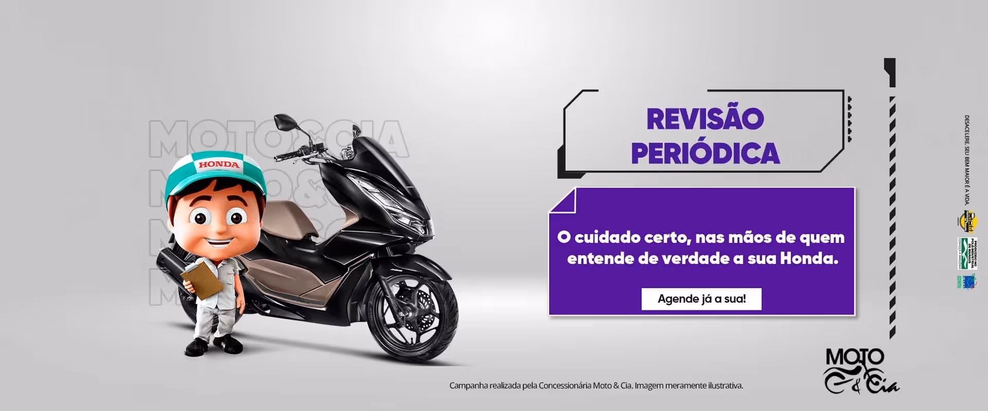 Banner Revisão Honda