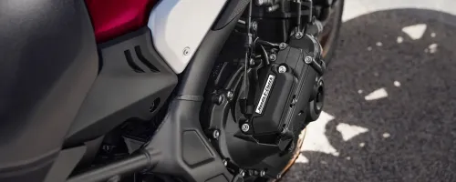 Detalhe do sistema Honda E-Clutch da CB 650R