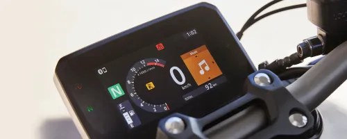 Painel TFT digital Honda CB 650R E-Clutch