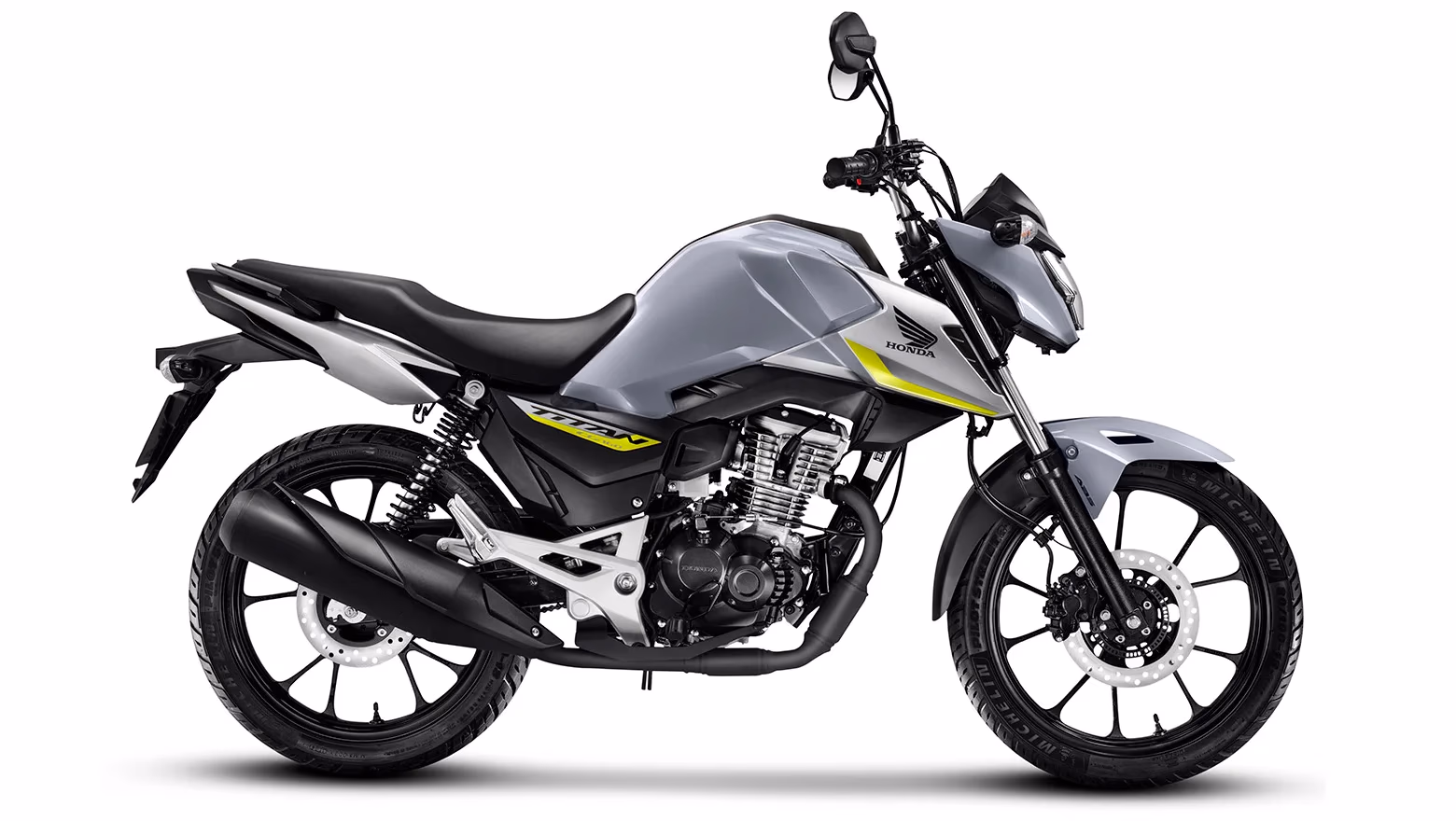 CG 160 Titan cinza vista lateral direita - 1 de 18