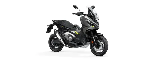 Painel digital mostrando controle de tração Honda X-ADV 2025