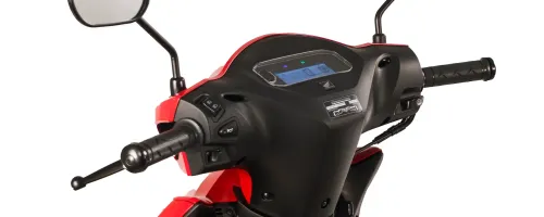 Controle de freios nas duas mãos da Biz 125 ES