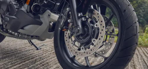 Freio a disco dianteiro duplo NC 750X